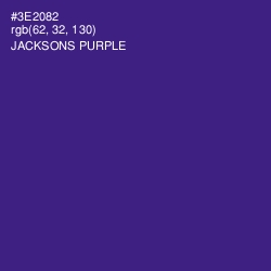 #3E2082 - Jacksons Purple Color Image